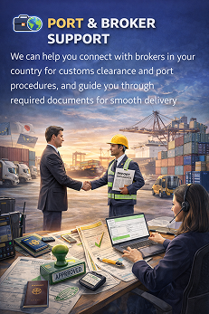 Port & Broker Support